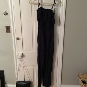 Nordstrom Navy Jumpsuit - Size S (NWT)